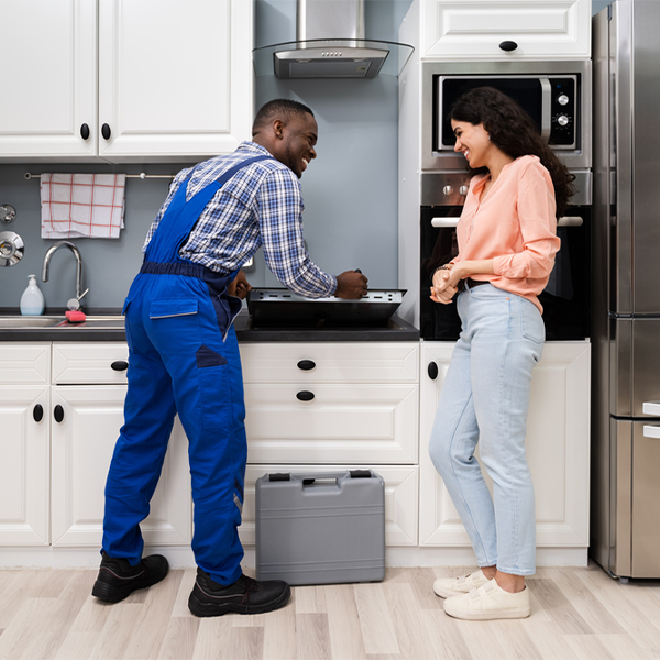 can you provide an estimate for cooktop repair before beginning any work in Jubilee